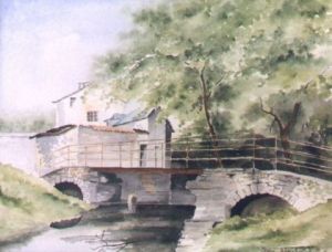 Voir le détail de cette oeuvre: Le pont de Cezanne a Maincy